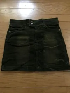 コーデュロイスカート デニムスカート ミニスカート