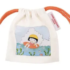 3COINS スリーコインズ りぼん 巾着 ちびまる子ちゃん