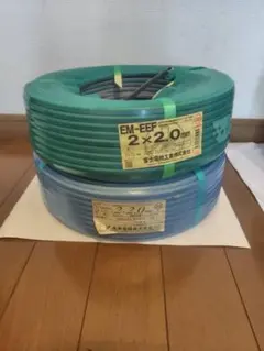 弥栄電線 EM EEF/F 3×2.0mm 100m 200V - メルカリ