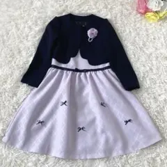 極美品✨　sa.ku.ra セレモニースーツ ワンピース 120cmラベンダー