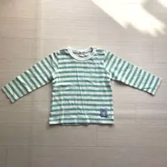 familiar ファミリア 長袖Tシャツ ボーダー 90