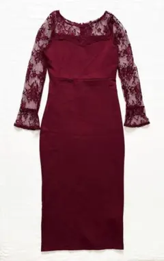 dazy SHEIN デイジーストア キャバドレス ロングドレス レース S