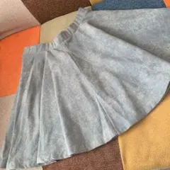 美品ロイヤルパーティー フレアスカートデニム風ミニスカ