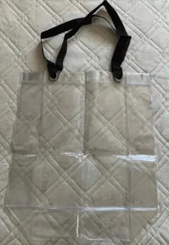クリアトートバッグ 透明 ビニールバッグ 40*39*14.5cmのサムネイル