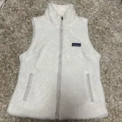 patagonia フリースベスト M ホワイト