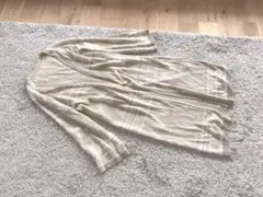 ＤouＤou*ロングカーディガン*Ｍ*ベージュ