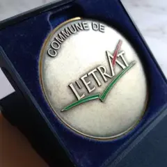 Commune de L'Etrat フランス レトラ メダル