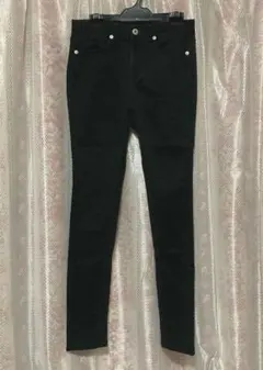 GU・ブラック ストレッチスキニーデニム・64cm