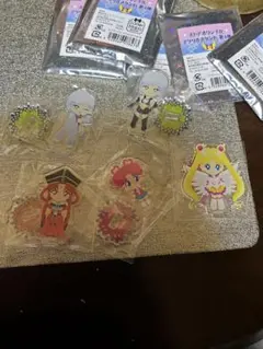 セーラームーン アクリルスタンド 5個セット 新品未使用 値下げ中‼️ 全部台座付