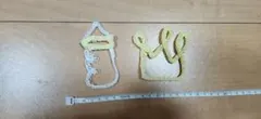 ウールレター マンスリーフォト 撮影アイテム ベビー 寝相アート おひるねアート