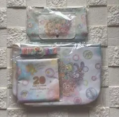 カラフルハピネス　スーベニアランチケースセット & おてふきキャリー