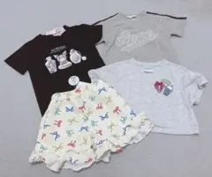 キッズ 女の子 120 エンジェルブルー Tシャツ アプレレクール パンツ