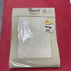 マタニティストッキング エレガンス ホワイトマチ付 2足入り