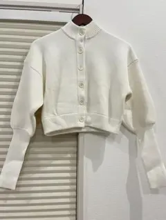 SLY 新品　未使用　ニット　セーター　カーディガン　ホワイト　レディース