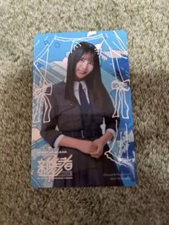 新参者　日向坂46 松尾桜　オリジナルメンバーソロ絵柄カード