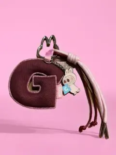 ラブブPIN FOR LOVE イニシャル (G)チャーム 正規品