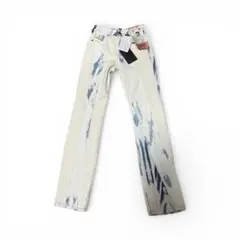 ディーゼル　DIESEL 切替 タイダイ加工 スリム ジーンズ デニム パンツ