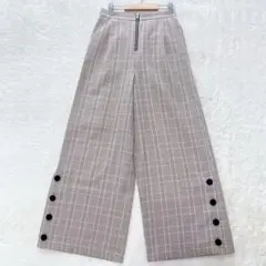 【AYMMY IN THE BATTY GIRLS】美品　チェック　ワイドパンツ