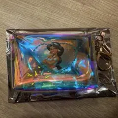 ジャスミン ディズニープリンセス シークレットオーロラクリアポーチキーホルダー