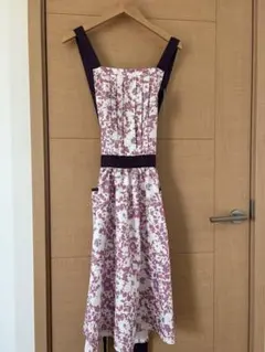 新品タグ付アフタヌーンティー オオバナ エプロン