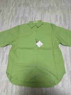 SLY 長袖シャツ Lサイズ ライトグリーン