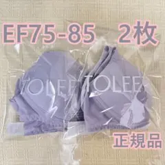 TOLEETY トゥリーティ 軽やかストレスフリーブラ EF75-85 パープル