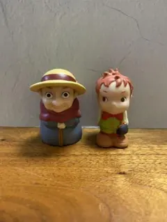 ジブリ　指人形　ハウルの動く城　ソフィーおばあさん　マルクル　2体セット