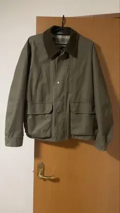 UNIQLO ハンティングジャケット　オリーブセージ　バブアー風