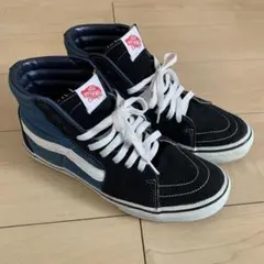 Vans ハイカットスニーカー Sk8-Hi ブラック/ネイビー