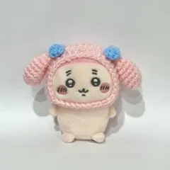 ぬいぐるみ用 帽子＆ポシェット❃ ハンドメイド かぎ針 編み物