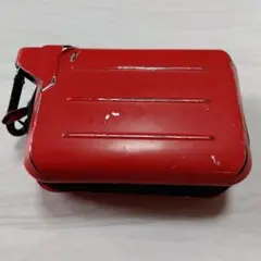 赤色　カメラケース