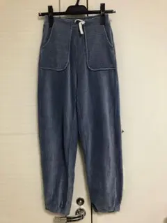 チャオパニックティピー　コーデュロイ長ズボン XL (130-140) ブルー