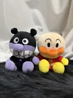 アンパンマン バイキンマン ぬいぐるみセット