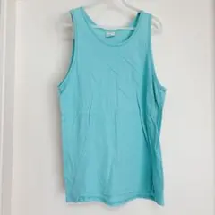 URBAN OUTFITTERS タンクトップ ライトブルー L相当 海外古着のサムネイル