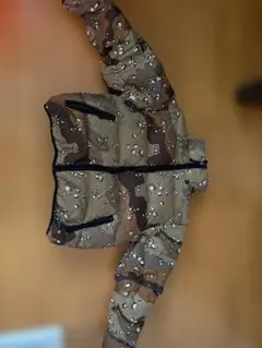 カモ柄　迷彩ダウンジャケット極美品、被らないモデル