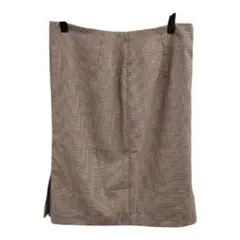★美品★Lesouk ルスーク　スカート　フレア　40 L 千鳥格子　レディースのサムネイル