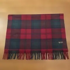 23区ステキなカシミヤ100%大判チェックストール・マフラー