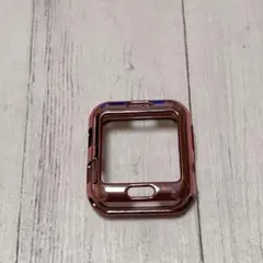 Apple Watch ケース　カバー　保護ケース　38mm ローズピンク