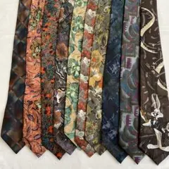 LANVIN Paddock Club CERUTTI ネクタイ10本セット