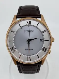 CITIZEN シチズン エコドライブ電波ソーラー 腕時計 AS1062-08A