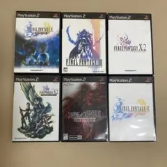 最終処分PlayStation2 ファイナルファンタジー　6本セット