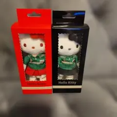 711 X ハローキティ制服マスコット（黒) - メルカリ
