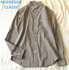 美品 McGREGOR CLASSIC 長袖シャツ ボタンダウン チェック