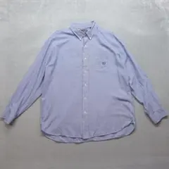 CHAPS RALPH LAUREN A0889 長袖シャツ XXL 水色