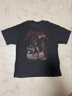 Metallica プリントTシャツ ダークグレー