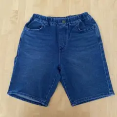 デニムハーフパンツ 130cm 半ズボン