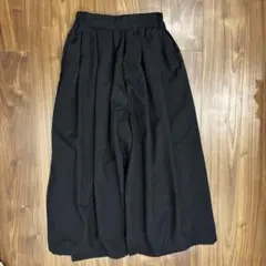 新品未使用タグ付き　ミズイロインド　ガウチョパンツ　サイズ2　ワイド　ネイビー daigochi_20464