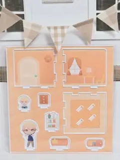 ✽プロセカ✽　天馬司　マイセカイ　アクリルルームジオラマ