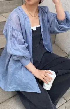 931t*美品 コラージュガリャルダガランテ ラミー2WAYブラウス.