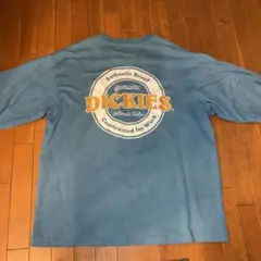 Dickies 半袖Tシャツ ブルー バックプリントのサムネイル